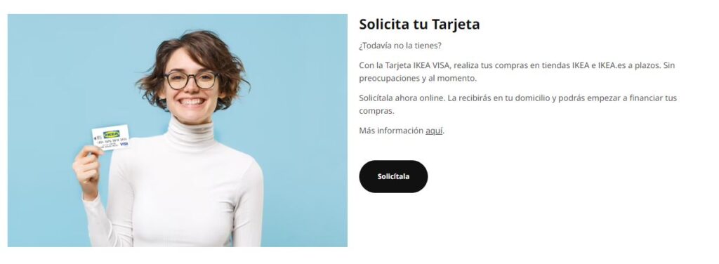 Solicitar tarjeta IKEA Visa