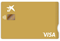Tarjeta Visa Oro CaixaBank